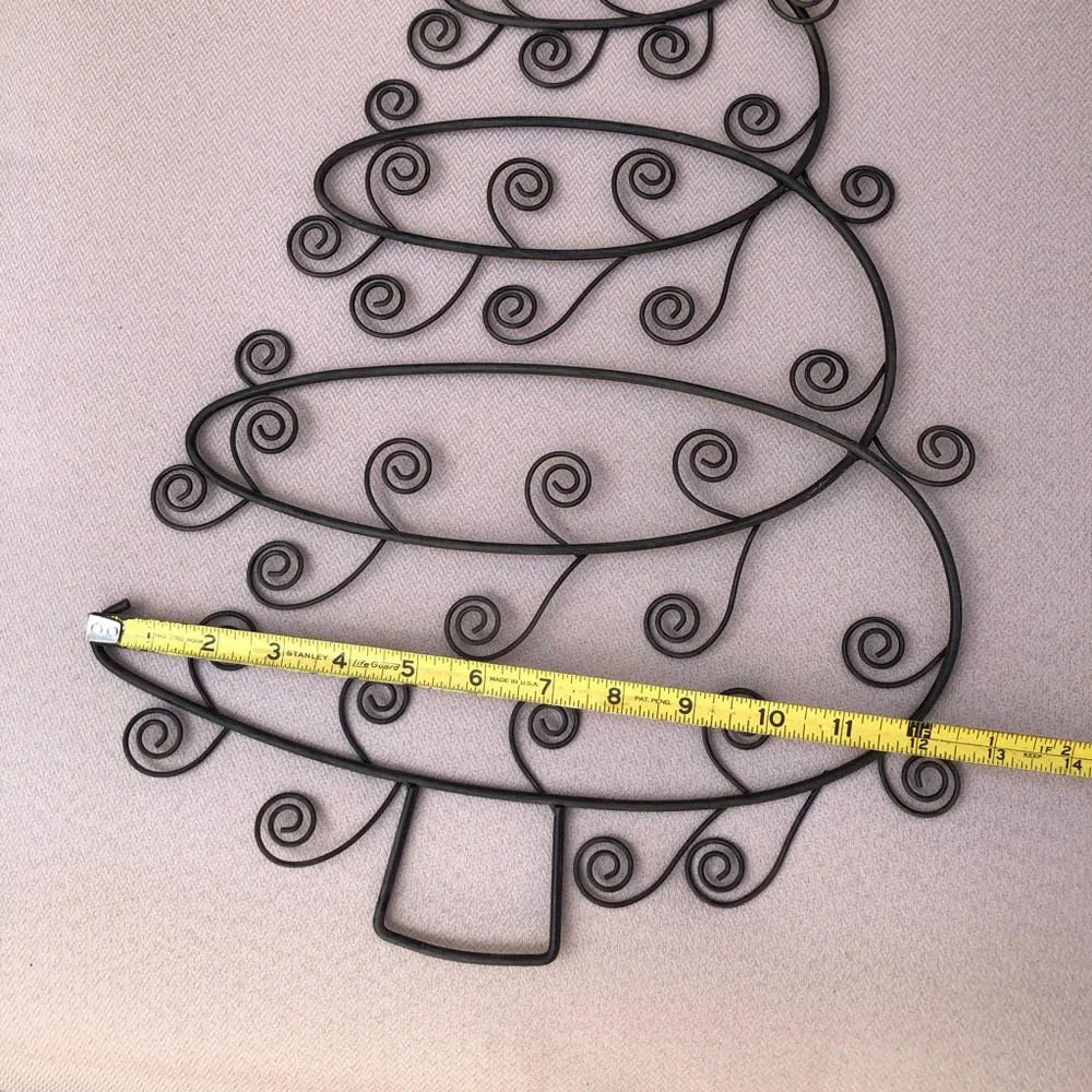 Versatile Wall‎ Decor Metal Christmas Tree Card Ornaments  Pictures Holder 21”